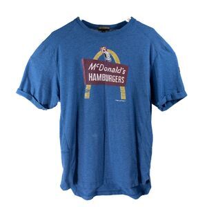 McDonald’s Retro Women’s T-Shirt 15¢ Hamburgers Sign Speedee Logo First Edition